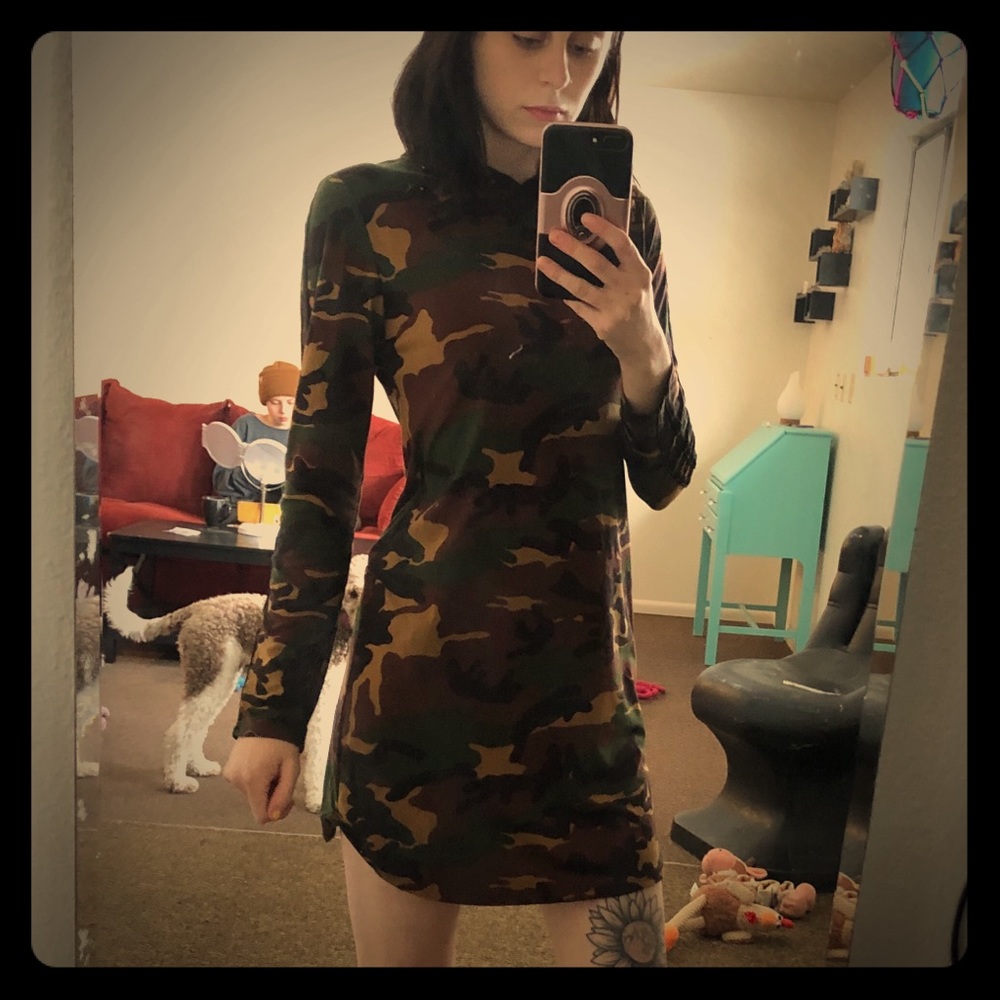 Camo dress